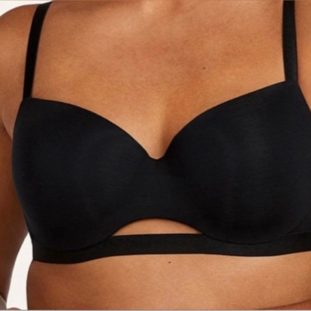 ThirdLove Prima Cotton Bra in Black